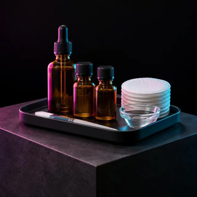Sample photo: AHA/BHA at-home peel kit