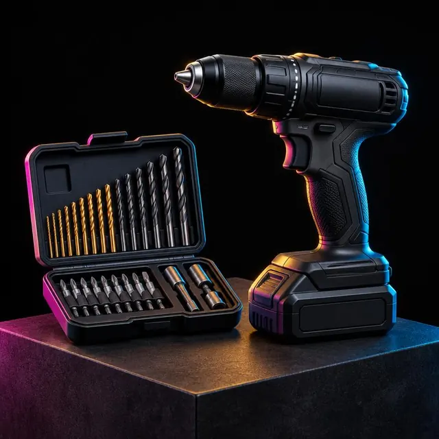 Sample photo: 18V cordless drill kit