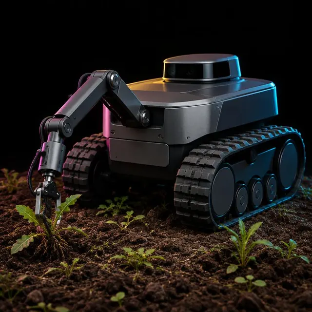 Sample photo: Weeding robot — seasonal hire
