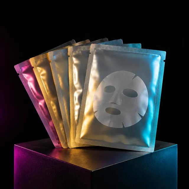 Sample photo: Hydrogel sheet mask set