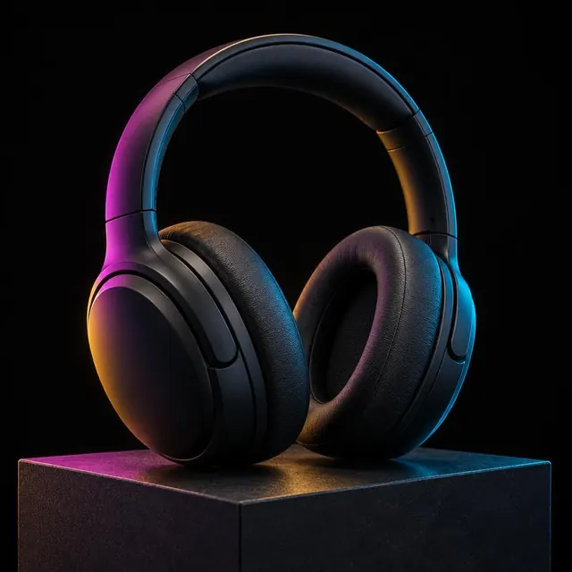 Sample photo: Noise-cancelling headphones