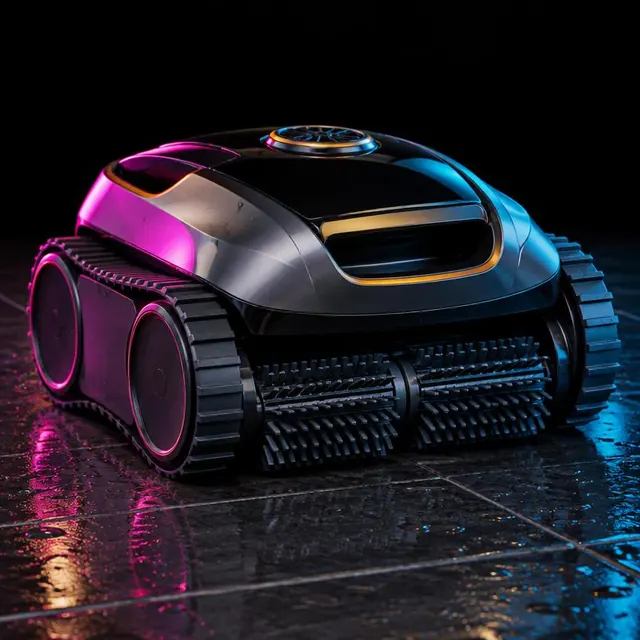Sample photo: Robotic pool cleaner