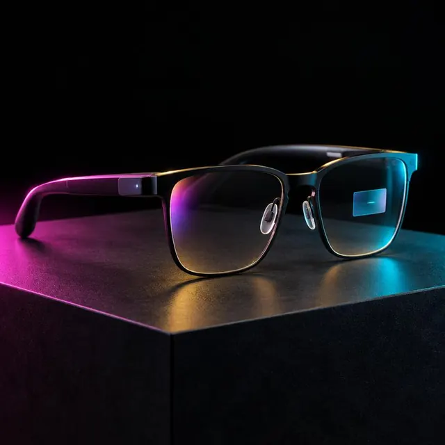 Sample photo: AR smart glasses