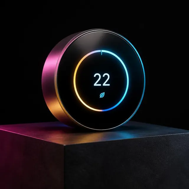 Sample photo: Learning smart thermostat