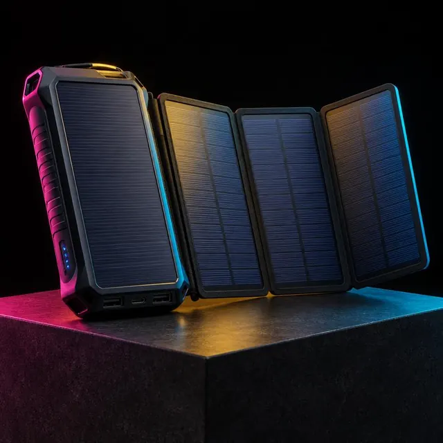 Sample photo: Portable solar power station