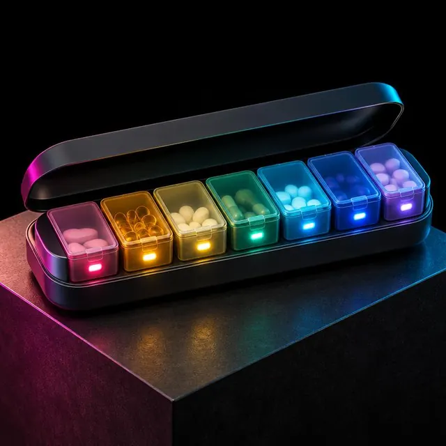 Sample photo: Smart pill organiser