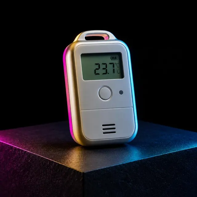Sample photo: Fridge temperature data logger
