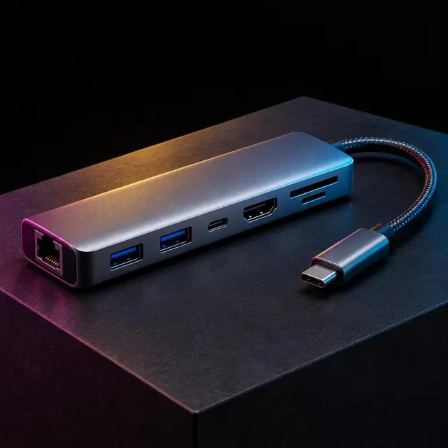 Sample photo: 7-in-1 USB-C hub